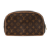 Louis Vuitton Dopp Kit Toiletry Pouch, &pound;450, Accessories, Brown, Canvas, Back view